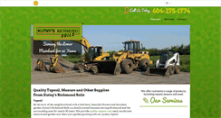 Desktop Screenshot of kutnysrichmondsoils.com